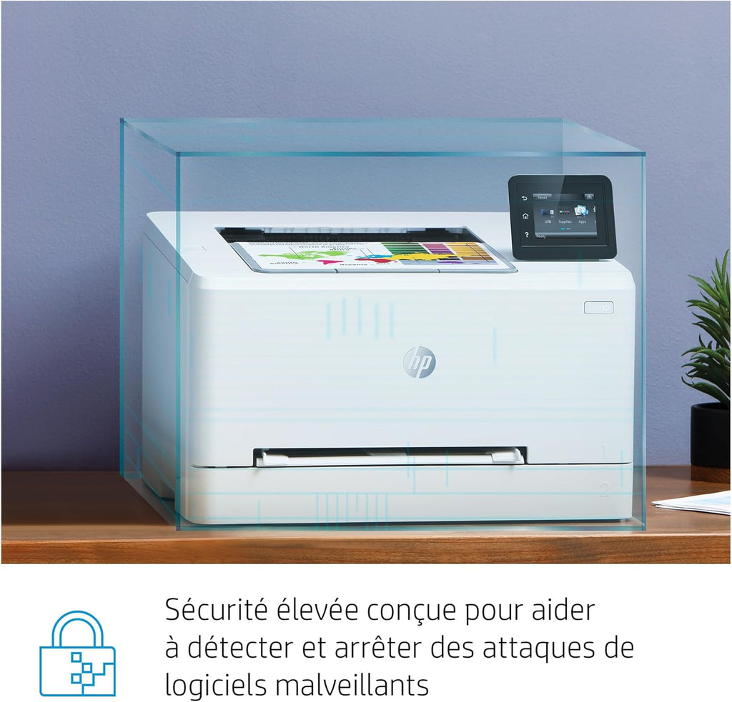 HP Color LaserJet Pro MFP 3302fdwg multifunctionele kleurenlaserprinter, fax, automatisch dubbelzijdig afdrukken, touchscreen, wifi, ethernet, USB, HP Wolf Pro Security