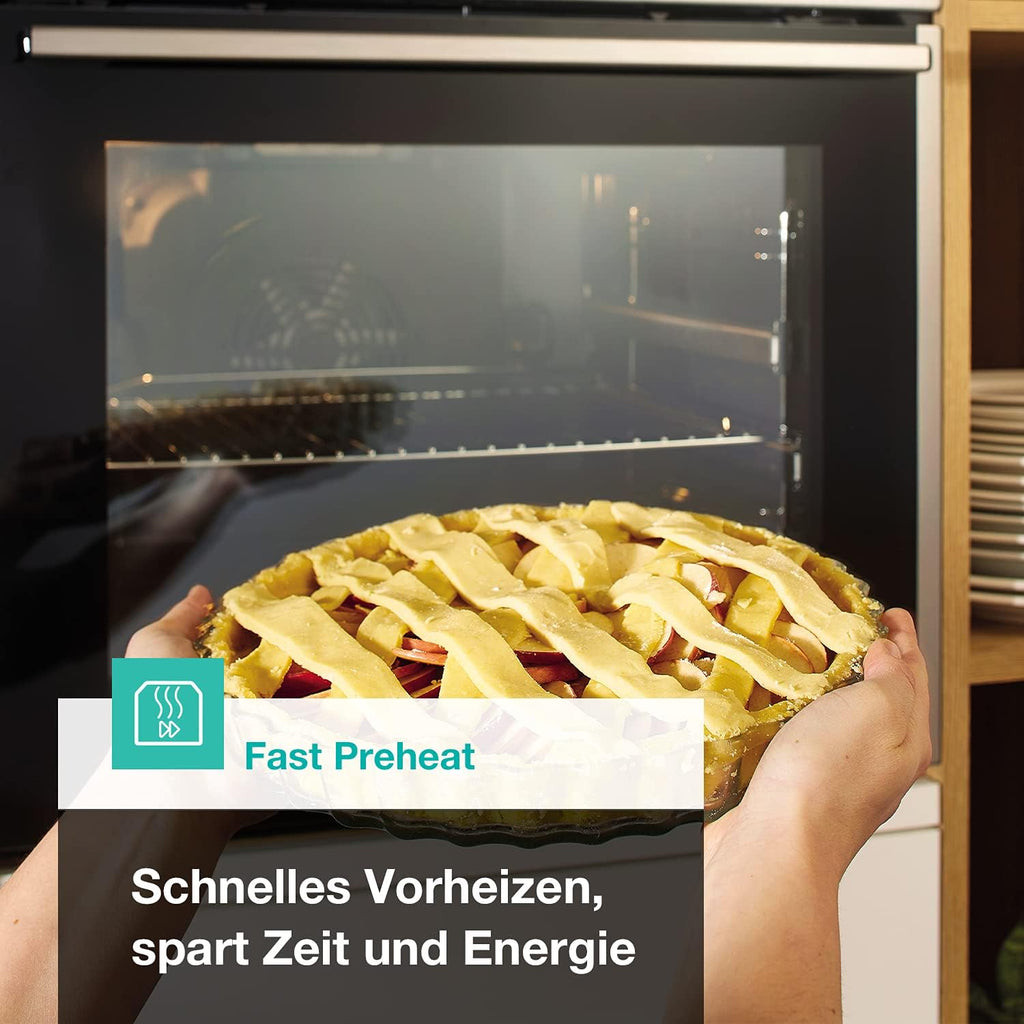 Gorenje GEIT5C61SPG vrijstaand fornuis met inductiekookplaat, 50 cm, 70 liter, zilver, PerfectGrill, AirFry, FrozenBake, Pizza Mode 300°C, AquaClean, Made in Europe, RVS