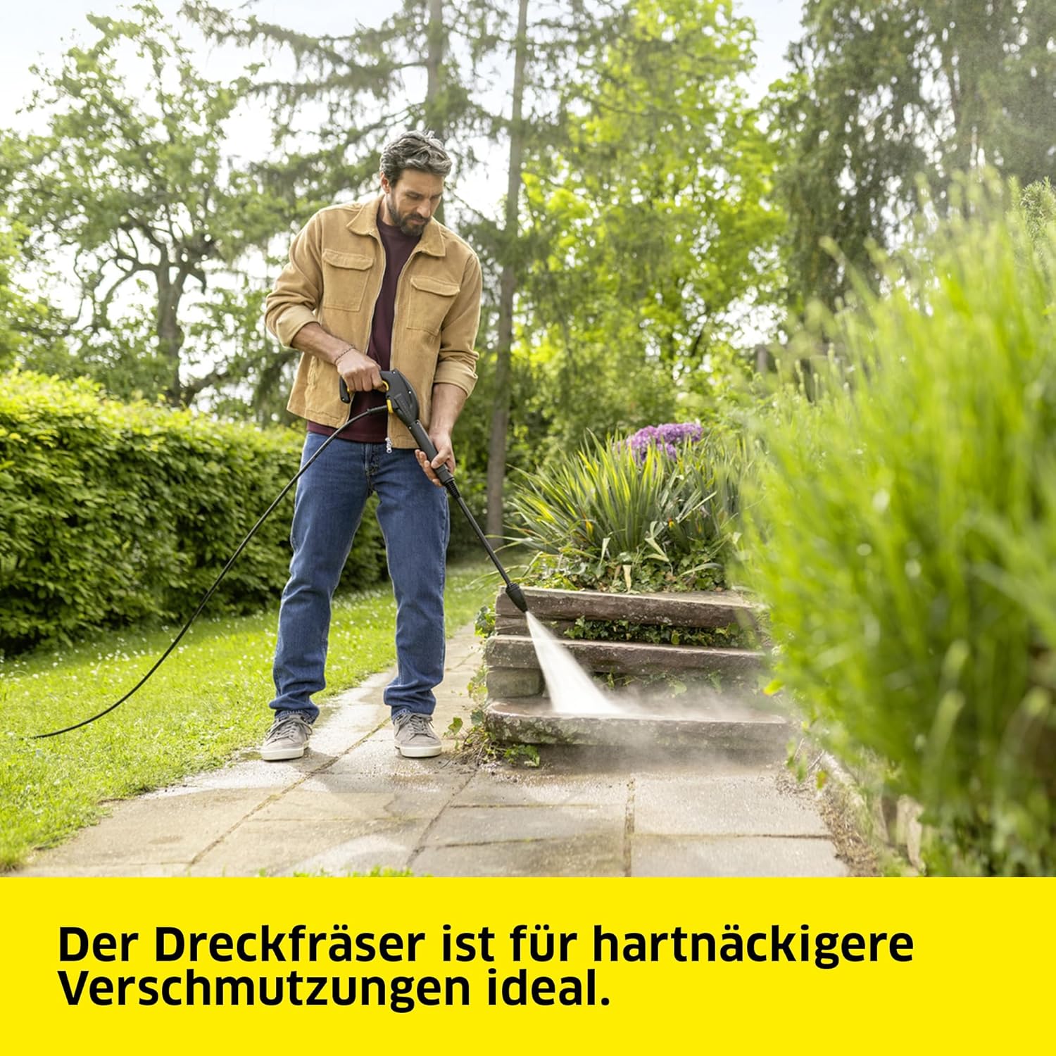 Kärcher hogedrukreiniger K 4 Power Control Flex Home, druk: max. 130 bar, wateropbrengst: 420 l/u, oppervlakteprestatie: 30 m²/u, waterfilter, gewicht: 11,5 kg, hogedrukpistool, vuilfrees, spuitlans, Home Kit