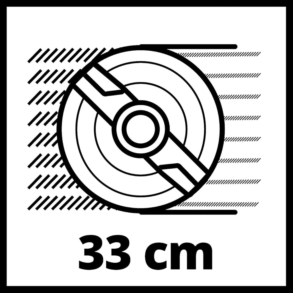 Einhell Accu-grasmaaier GE-CM 18/33 Li Kit Power X-Change (18 V, 33 cm maaibreedte, tot 200 m², borstelloos, 30L opvangzak, 25-65 mm maaihoogte, incl. 4,0 Ah accu + oplader)