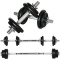 HOMCOM Halterset 2-in-1 halter stang combineerbaar ijzer