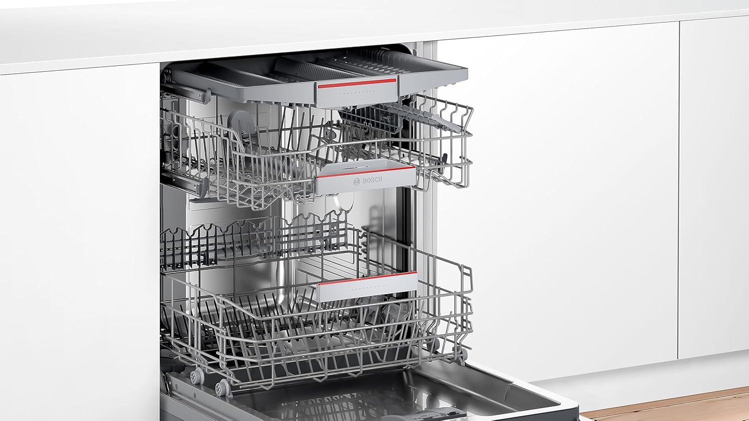 Bosch Serie 4, Volledig geïntegreerde vaatwasser, 60 cm, SMV4ECX21E