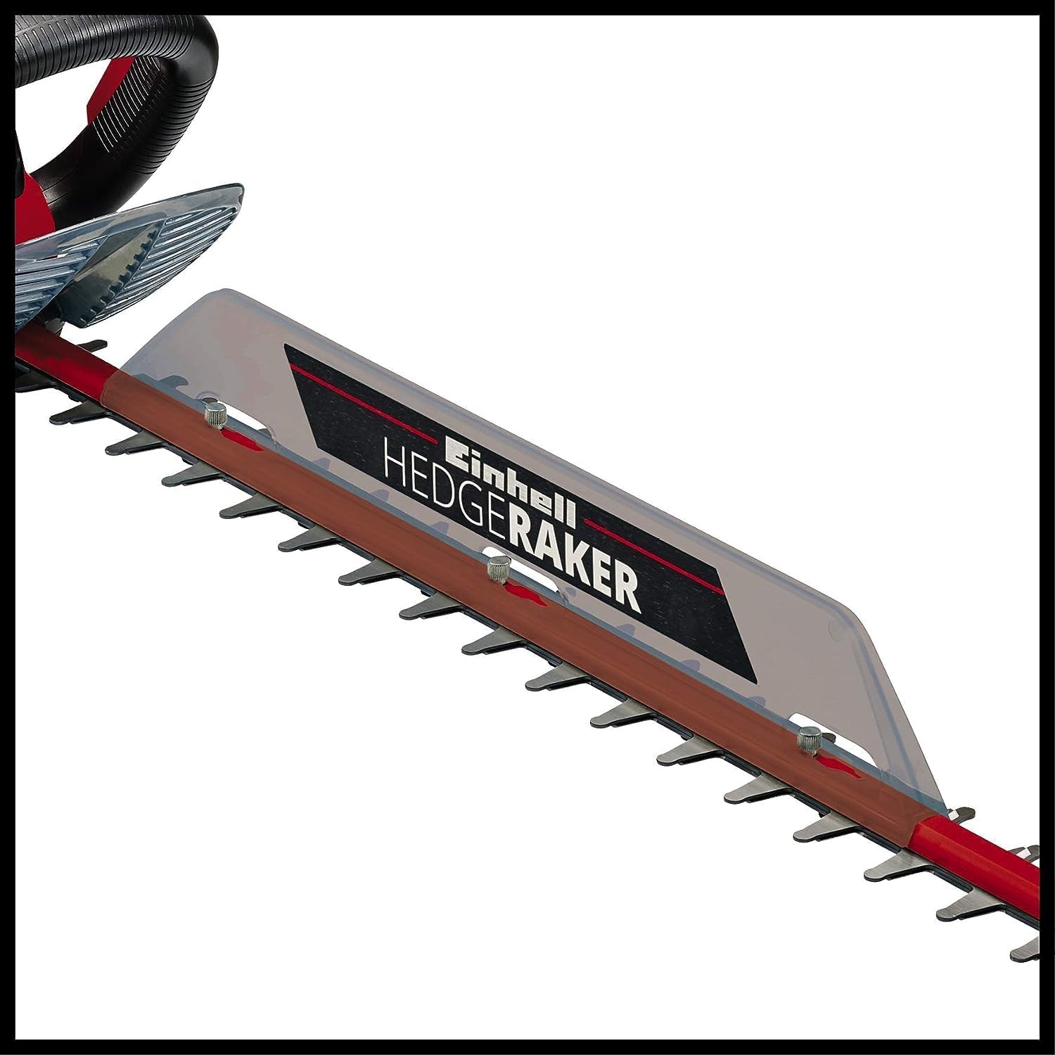 Einhell elektrische heggenschaar GE-EH 7067 (700 W, messen van geslepen en diamantgeslepen staal, metalen tandwielen, stootbescherming, incl. koker)