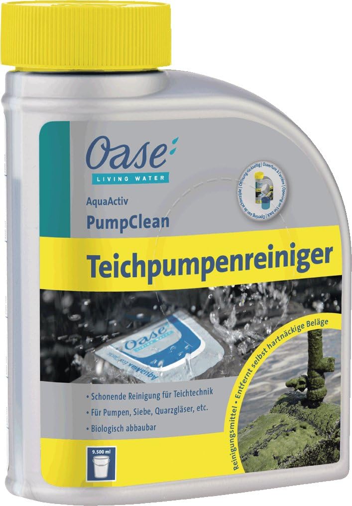 OASE 51096 Filter- en beeklooppomp AquaMax Eco Classic 5500, 5300 l/u pompcapaciteit, energiebesparende beeklooppomp, vijverpomp, filter, pomp, beekloop, donkergrijs