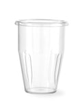 HENDI Melkshake Maker, Incl. 2 mengbekers (roestvrij staal en polycarbonaat) en 4 verwisselbare roerwerken, Drinkmixer, Frappés, Drankmixer, 230V/400W, 170x196x(H)490mm, Karamel