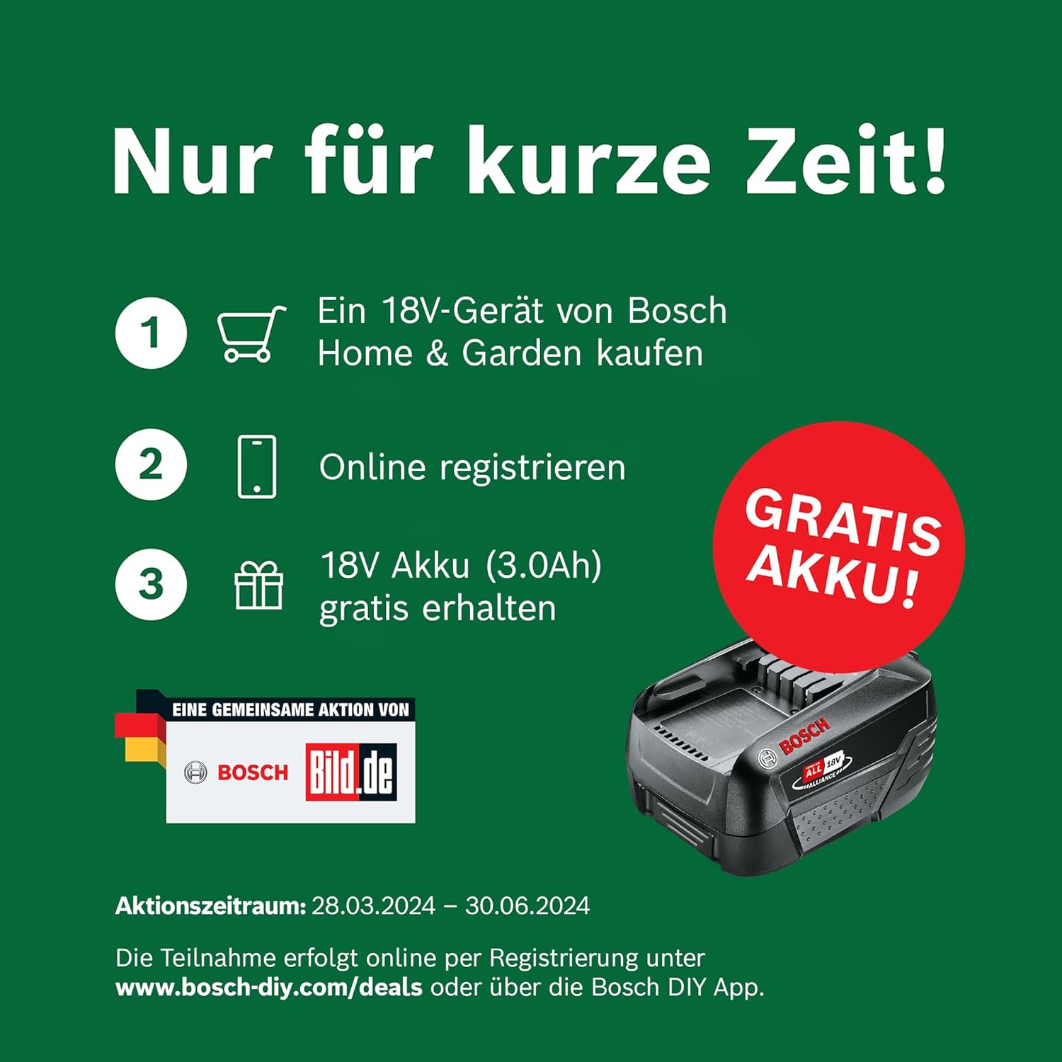 Bosch Accu Heggenschaar AHS 50-20 LI (1x accu, 18 volt systeem, slagafstand: 20 mm, in doos)