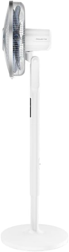 Rowenta VU5870 Statiefventilator Turbo Silence Extreme+ | Afstandsbediening | 5 snelheden | Automatische uitschakeling | Timer | Automatische oscillatie | In hoogte verstelbaar, Wit