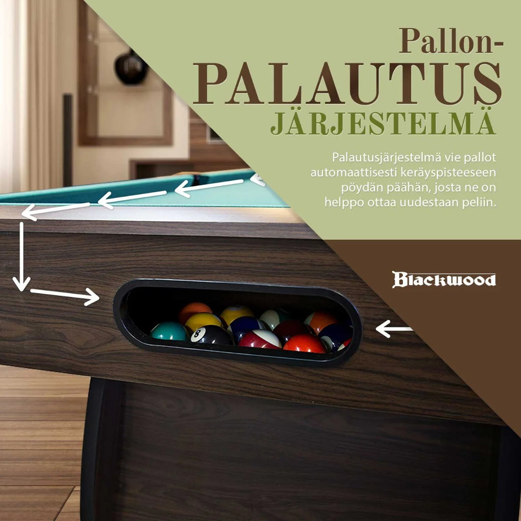 Blackwood Biljarttafel Official 7'