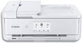 Canon PIXMA TS9550 Printer kleureninktstraal-multifunctioneel apparaat A4 A3 (printer A3, scanner, kopieerapparaat, 5 afzonderlijke inkten, wifi, LAN, print-app, 2 papierladen, dubbelzijdig afdrukken) zwart
