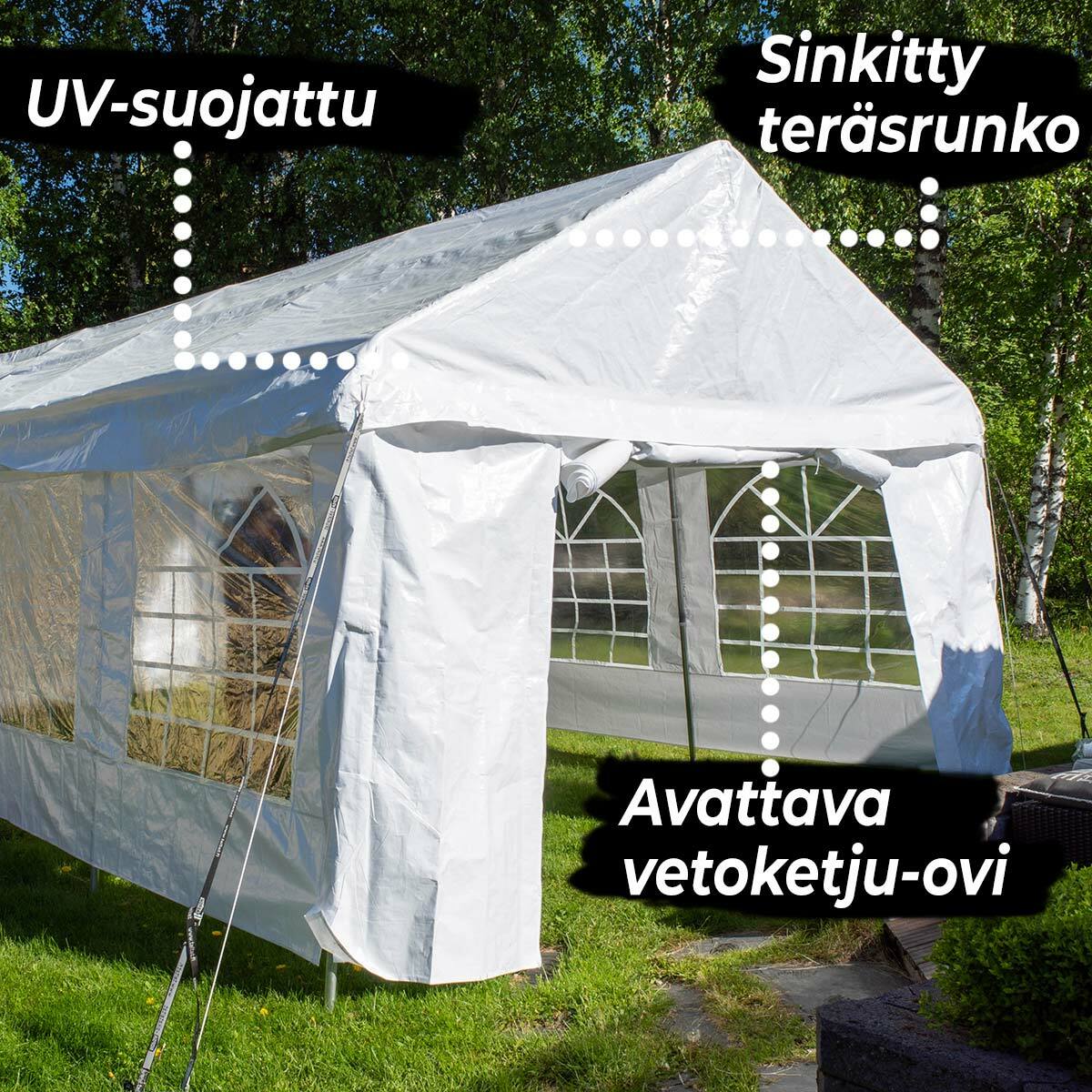 Lykke Feesttent 6x12m Premium
