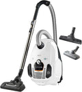 AEG VX7-2-IW-S stofzuiger / 360° draaibare zachte wielen / slechts 69 db(A) / incl. extra mondstukken / Ergo-handgreep / wasbaar filter / 650 watt / 12 m actieradius / nieuwe technische versie / wit