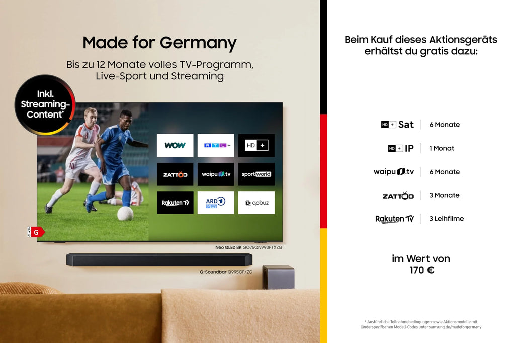 Samsung Crystal UHD U8079F 4K 43 inch (108 cm) led-tv, Crystal Processor 4K, MetalStream Design, SmartThings, AI Upscaling, Gaming Hub, Knox Security, Gratis content, Smart TV