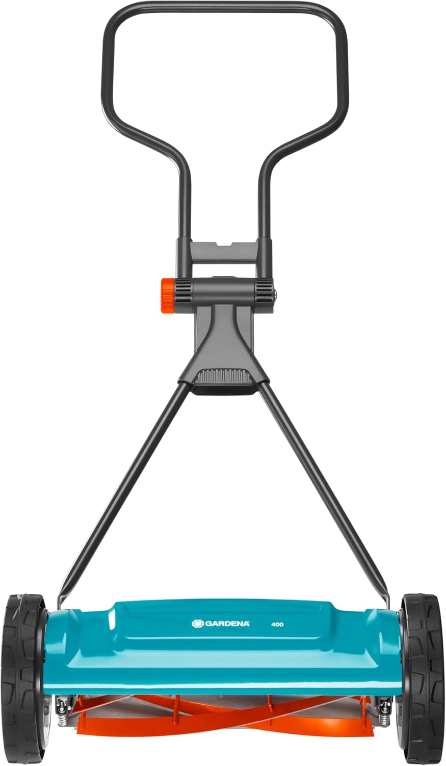 Gardena Classic Kooimaaier 400: Handgrasmaaier met 40 cm werkbreedte voor gazons tot 200 m², maaimes van kwaliteitsstaal, contactloze snijtechniek, stil en precies (4018-20)