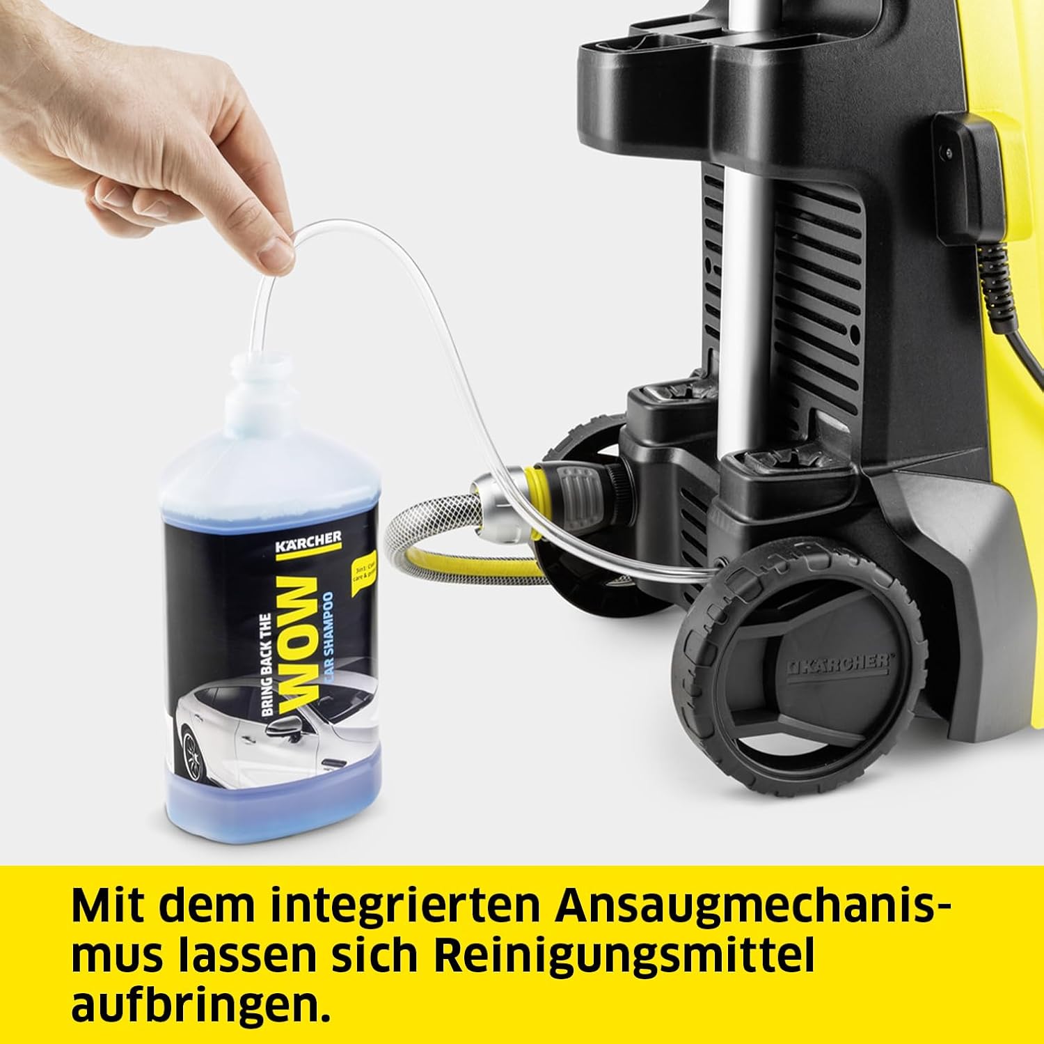 Kärcher hogedrukreiniger K 4 Power Control Flex Home, druk: max. 130 bar, wateropbrengst: 420 l/u, oppervlakteprestatie: 30 m²/u, waterfilter, gewicht: 11,5 kg, hogedrukpistool, vuilfrees, spuitlans, Home Kit
