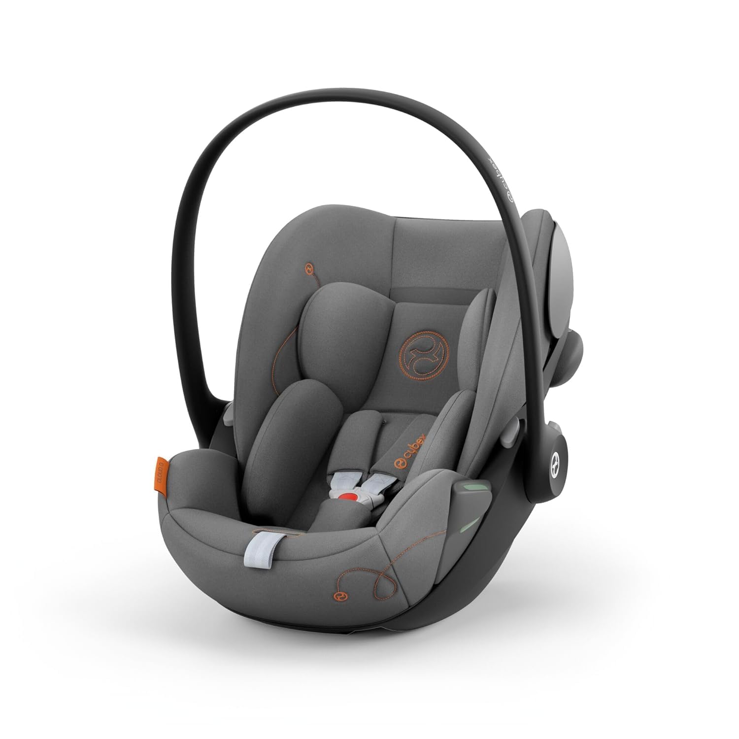 CYBEX Gold Kinderwagen EOS Lux 2-in-1 met Aton B2 i-Size autostoel en autostoeladapters, reissysteem, vanaf de geboorte tot 22 kg (ca. 4 jaar), Moon Black (Zwart)