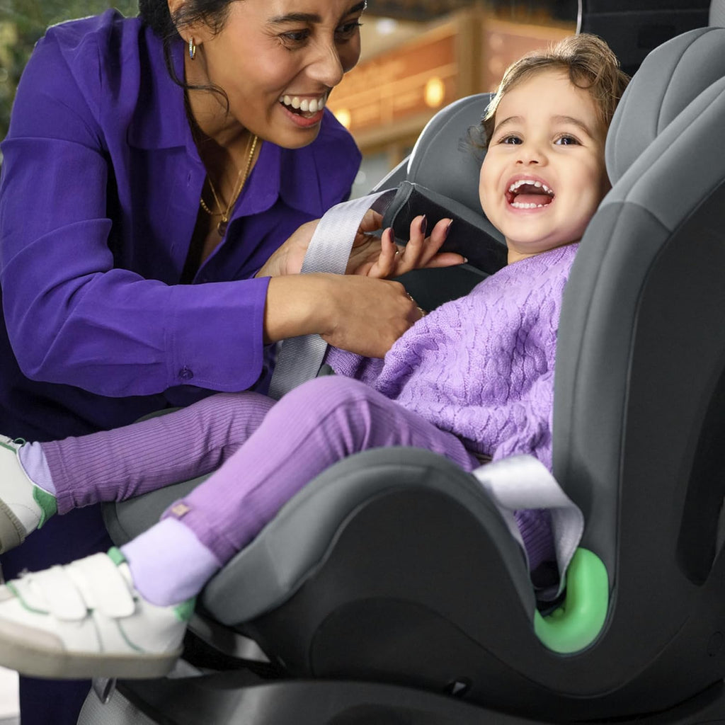 Maxi-Cosi Titan S i-Size, meegroeiend kinderzitje, 15 maanden–12 jaar (76–150 cm), ISOFIX autostoeltje, 5 zitposities, 13 hoofdsteunstanden, G-CELL-bescherming, 5-punts veiligheidsgordel, Tonal Black