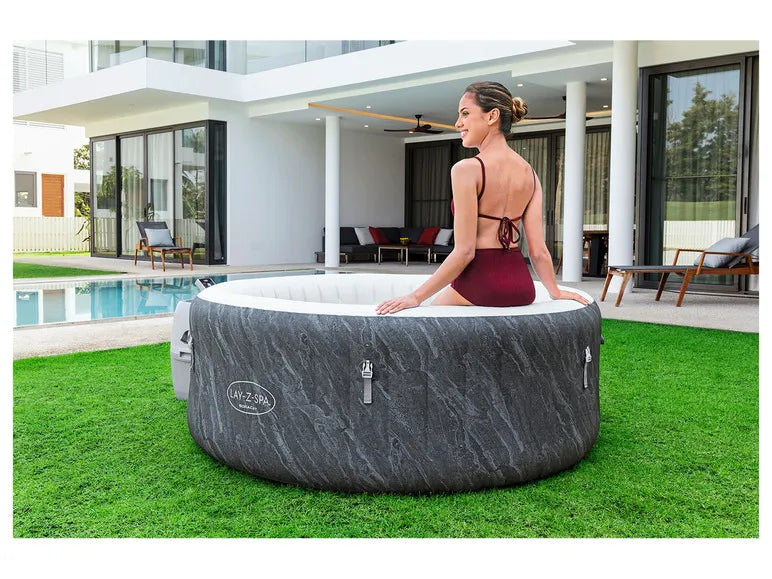 LAY-Z-SPA WLAN-whirlpool Boracay AirJet Ø 180 x 66 cm, rond