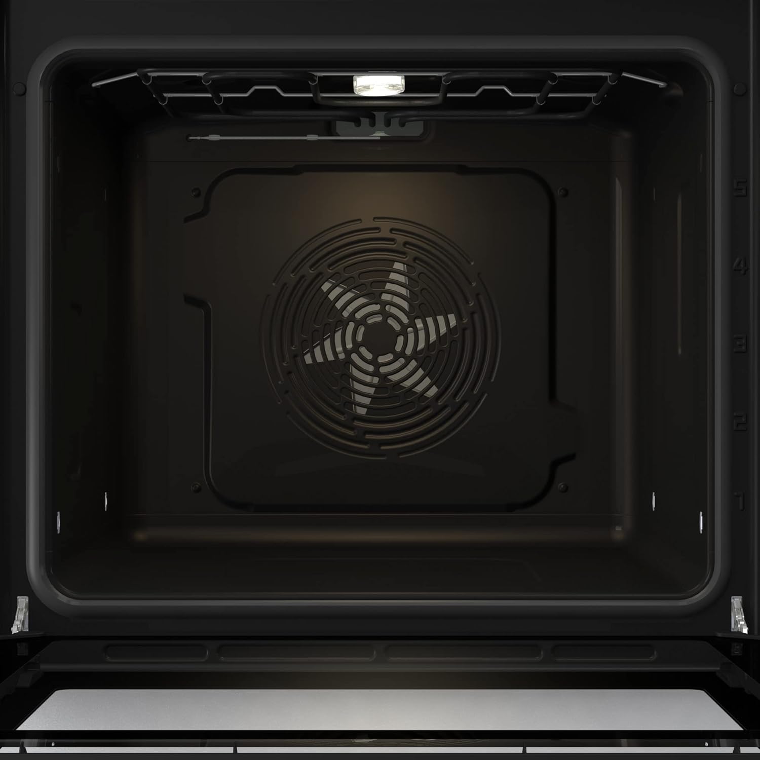 Gorenje 738971 Inbouw Ovenset OptiBake Black Steam Pyro Set / 77L / Hetelucht/Pyrolyse/ExtraSteam/GentleClose/AirFry/Pizzamode 300°C/PerfectGrill/Inductiekookplaat met BridgeZone/zwart
