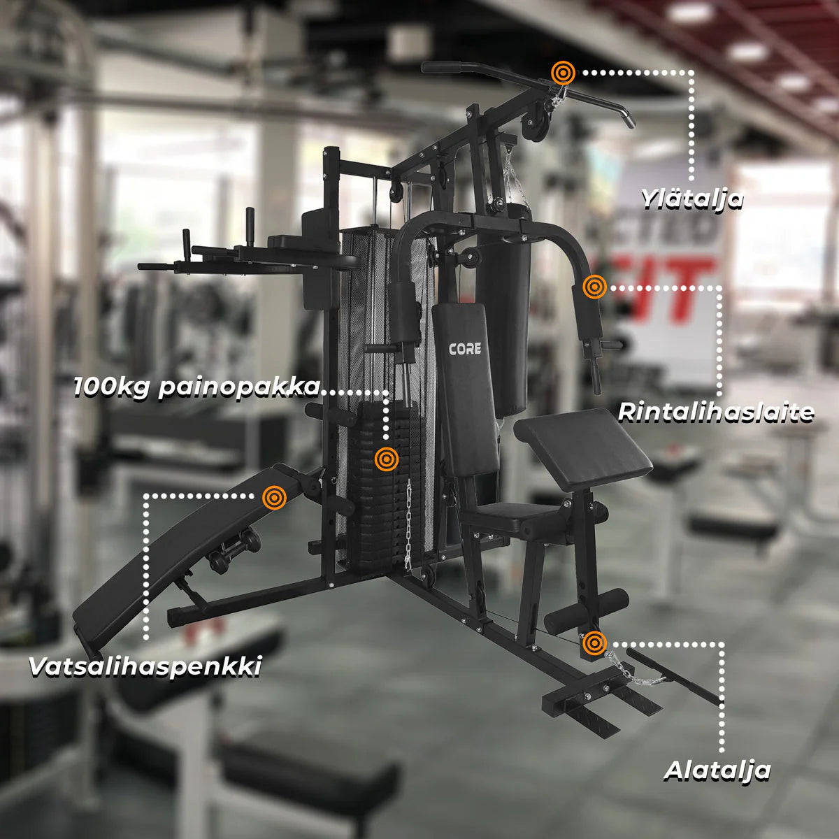 Core krachtstation 100 kg