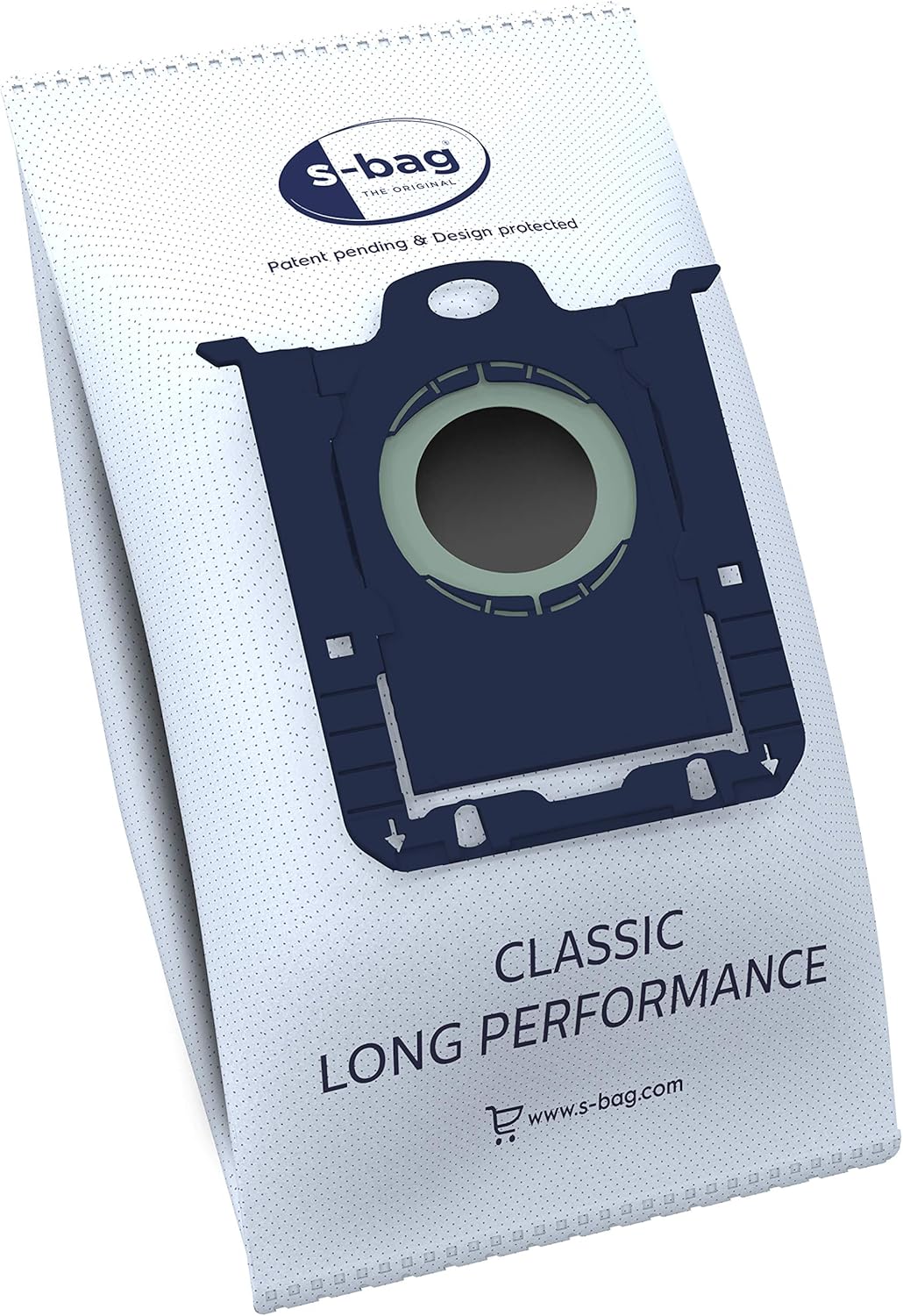 AEG CLEAN 6000 AB61C2DB stofzuiger met zak / hoge zuigkracht / incl. meubelmondstuk / 50% gerecycled plastic / ideaal voor huisdiereigenaren / reiniging van bekleding / 12 m snoer / 750 W / Blauw
