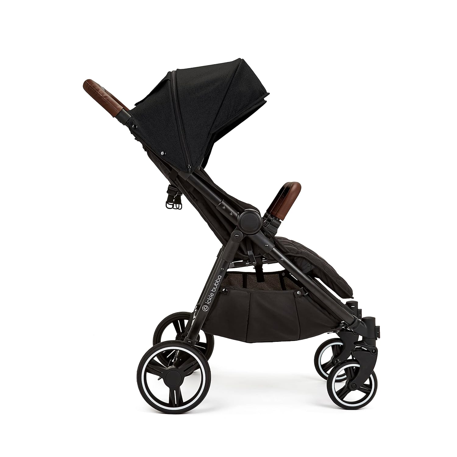 Venus Max Duo Buggy - geschikt vanaf de geboorte tot 15 kg (ongeveer 3 jaar), compacte, lichte, opvouwbare tweelingbuggy, inclusief regenhoes en voetenzak (Biscuit)