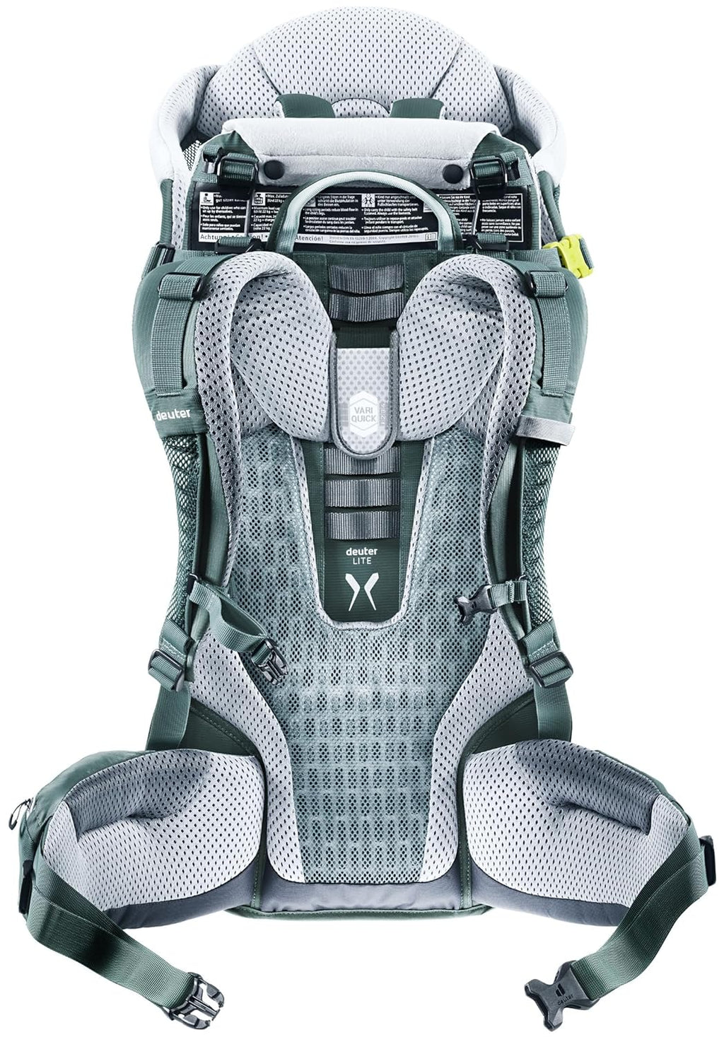deuter Kid Comfort Active lichte draagzak, 12 L, teal