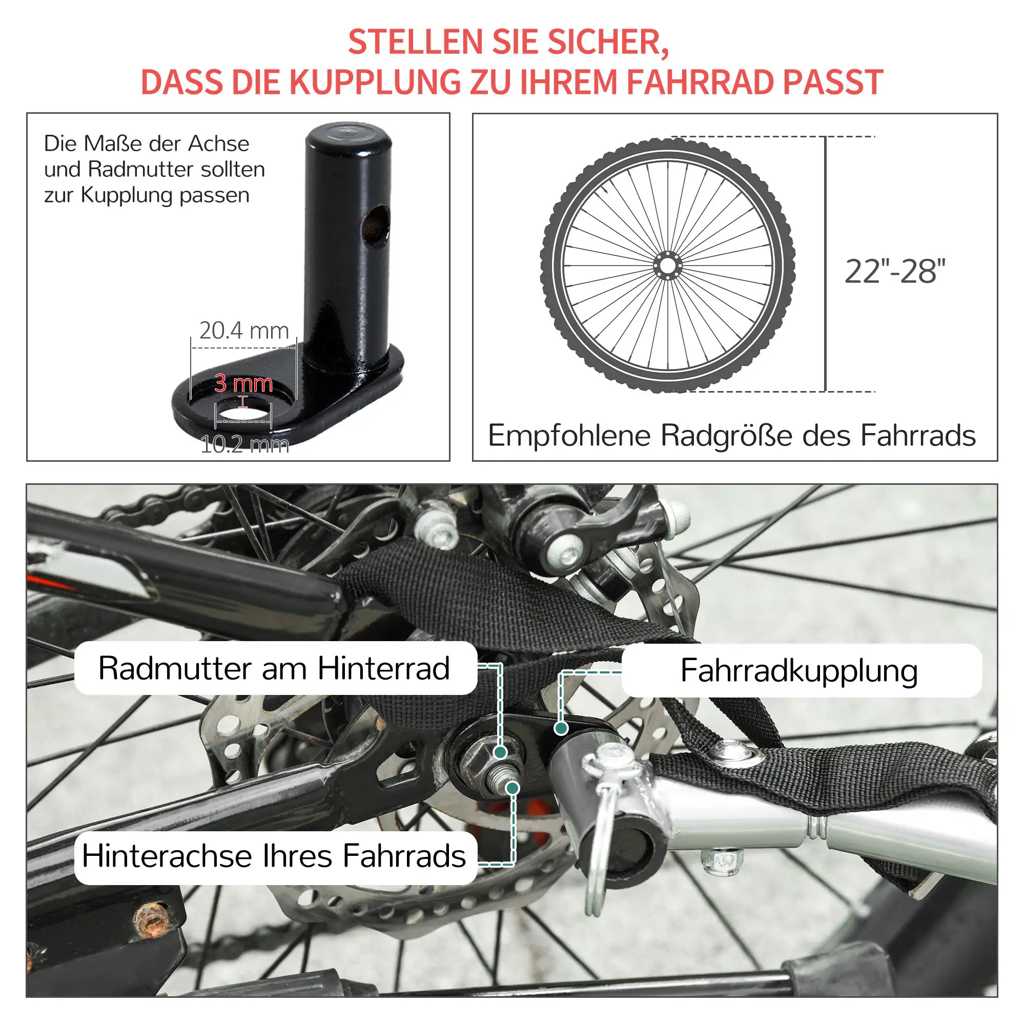 HOMCOM Fietskar Bakfiets vouwbaar grote transportbox