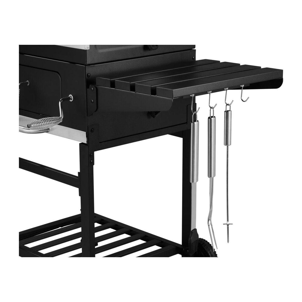 GRILLMEISTER Houtskool Comfort Grill »Kansas«, B 106,5 x H 103 x D 71 cm - B-keus, zo goed als nieuw