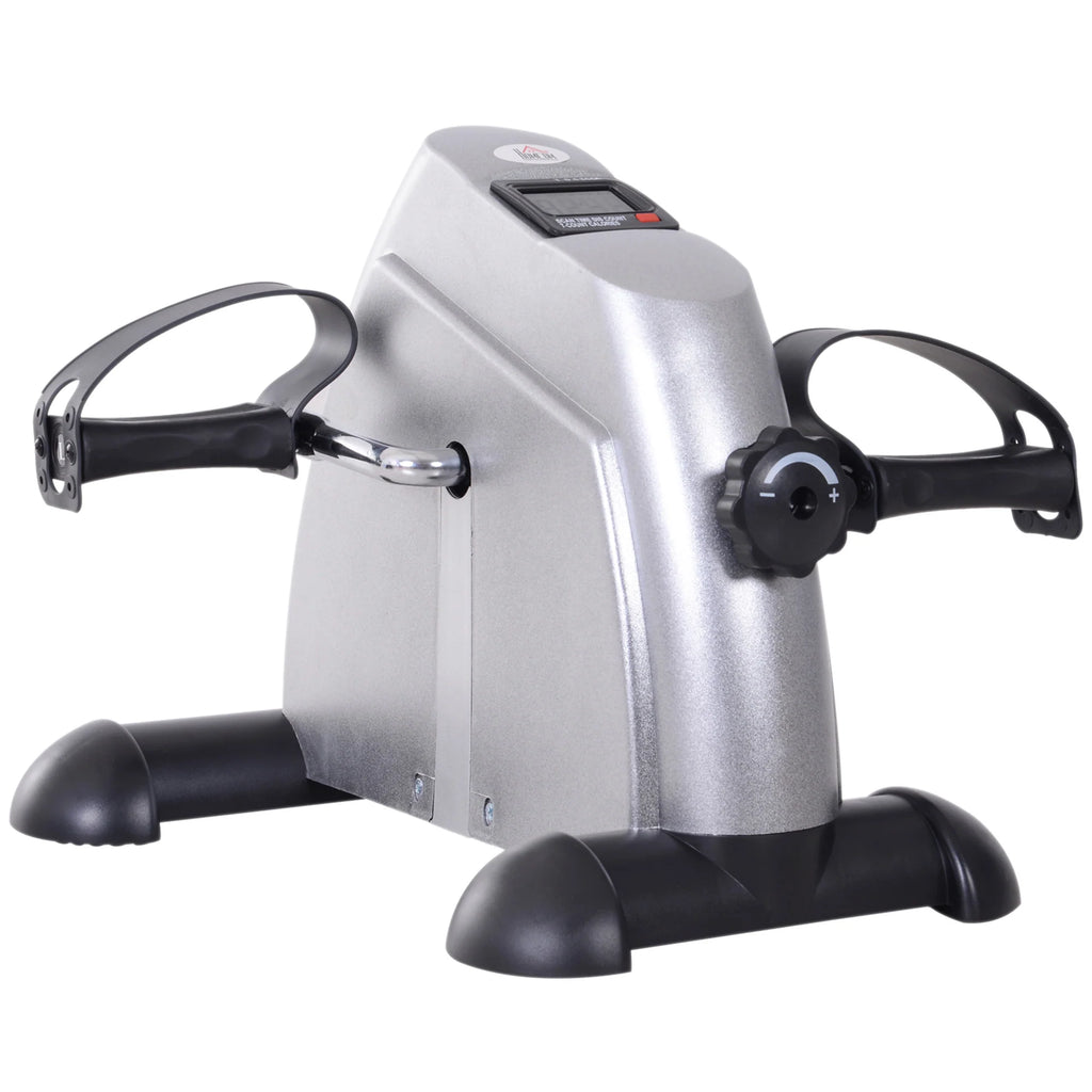 HOMCOM Minibike-peddelfiets hometrainer met lcd-display verstelbaar