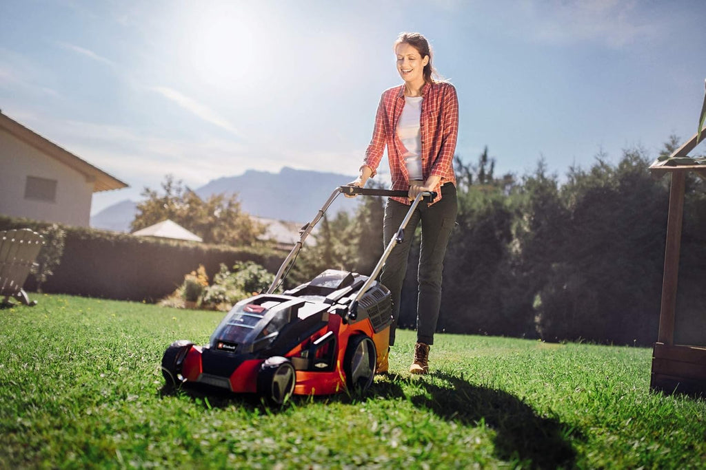 Einhell robotmaaier FREELEXO CAM 500 Power X-Change (18 V, camera vervangt begrenzingsdraad, voor 500 m, borstelloos, tot 25% helling, maaibreedte 18 cm, incl. 3,0 Ah accu, 5 m magneetband)