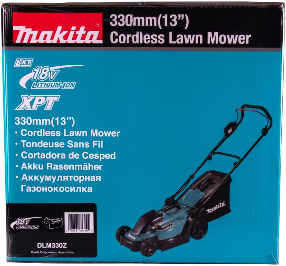 Makita DLM330Z Accugrasmaaier 18V (zonder accu, zonder lader), Benzine