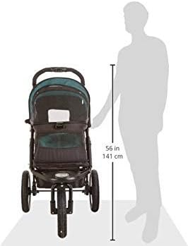 No-Zip NV Huisdierbuggy voor Katten/Honden, Ritssluitingvrije Toegang, Eenvoudig Opvouwbaar met Eén Hand, met Gel Gevulde Banden, Pluche Kussen + Weerbescherming Inbegrepen, 3 Kleuren