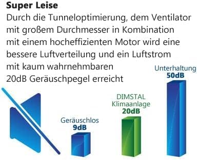 DIMSTAL 12000 BTU 3,6kW ULTRA - Split airconditioning + verwarming ECO Smart WiFi Zelfreinigend Super-ionisator Follow Me complete set stil incl. 3m leidingen