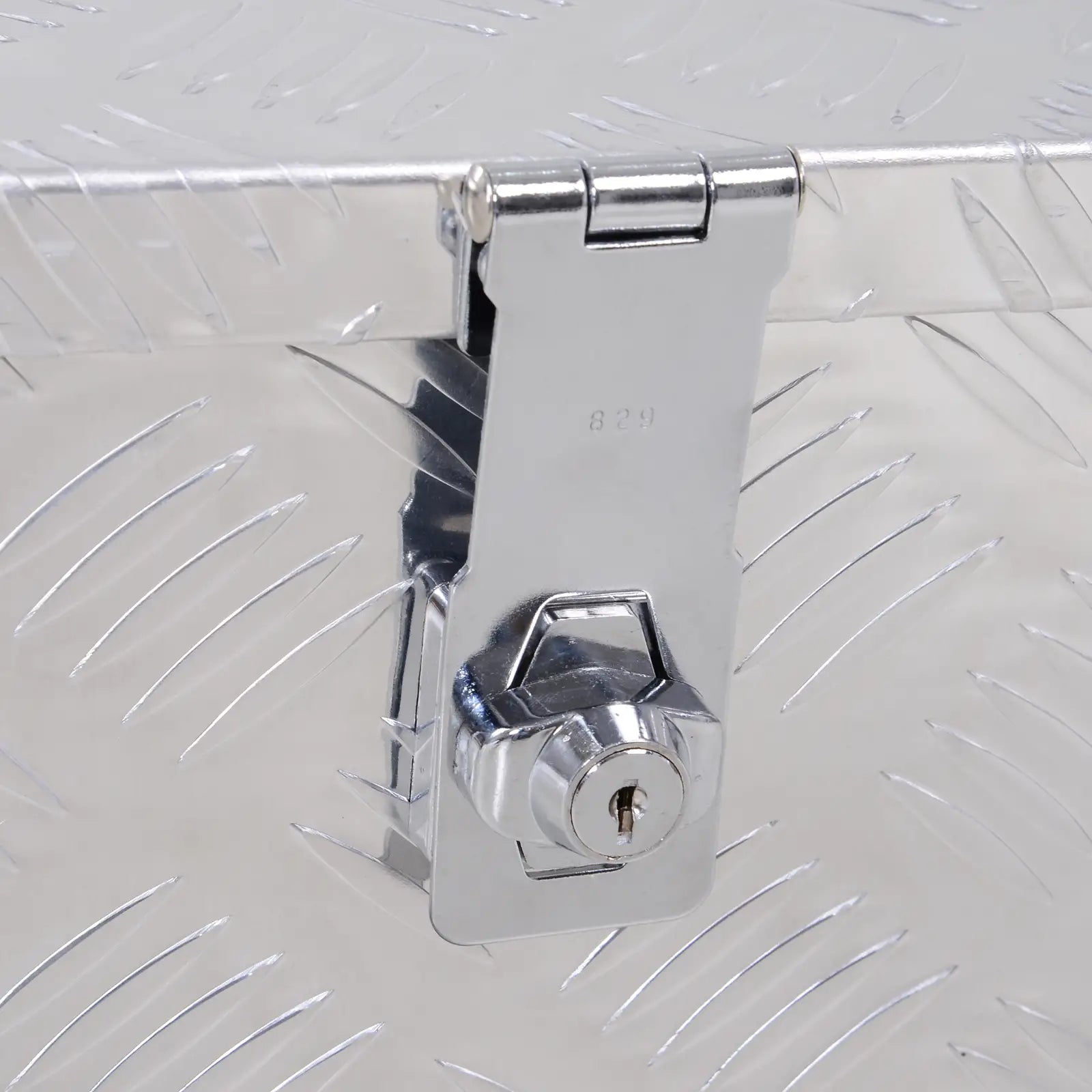HOMCOM Gereedschapskist afsluitbaar met handgrepen aluminium