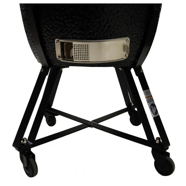 Kobe Kamado Holzkohlegrill Professional XL Black Edition, 23,5 , 113x81x113 cm