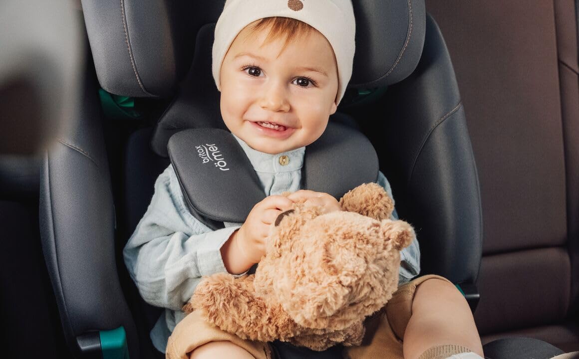 BRITAX RÖMER autostoel ADVANSAFIX 2 Z-LINE, voor kinderen van 76-150 cm (i-Size) met en zonder ISOFIX, 15 maanden tot 12 jaar, Space Black