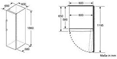 Siemens GS54NAWCV iQ500 vriezer, 176 x 70 cm, 327 L, noFrost nooit meer ontdooien, bigBox ruimte voor grote diepvriesproducten, varioZone flexibele glasplateaus en laden, wit