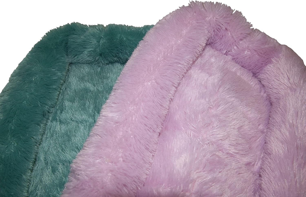 No-Zip NV Huisdierbuggy voor Katten/Honden, Ritssluitingvrije Toegang, Eenvoudig Opvouwbaar met Eén Hand, met Gel Gevulde Banden, Pluche Kussen + Weerbescherming Inbegrepen, 3 Kleuren