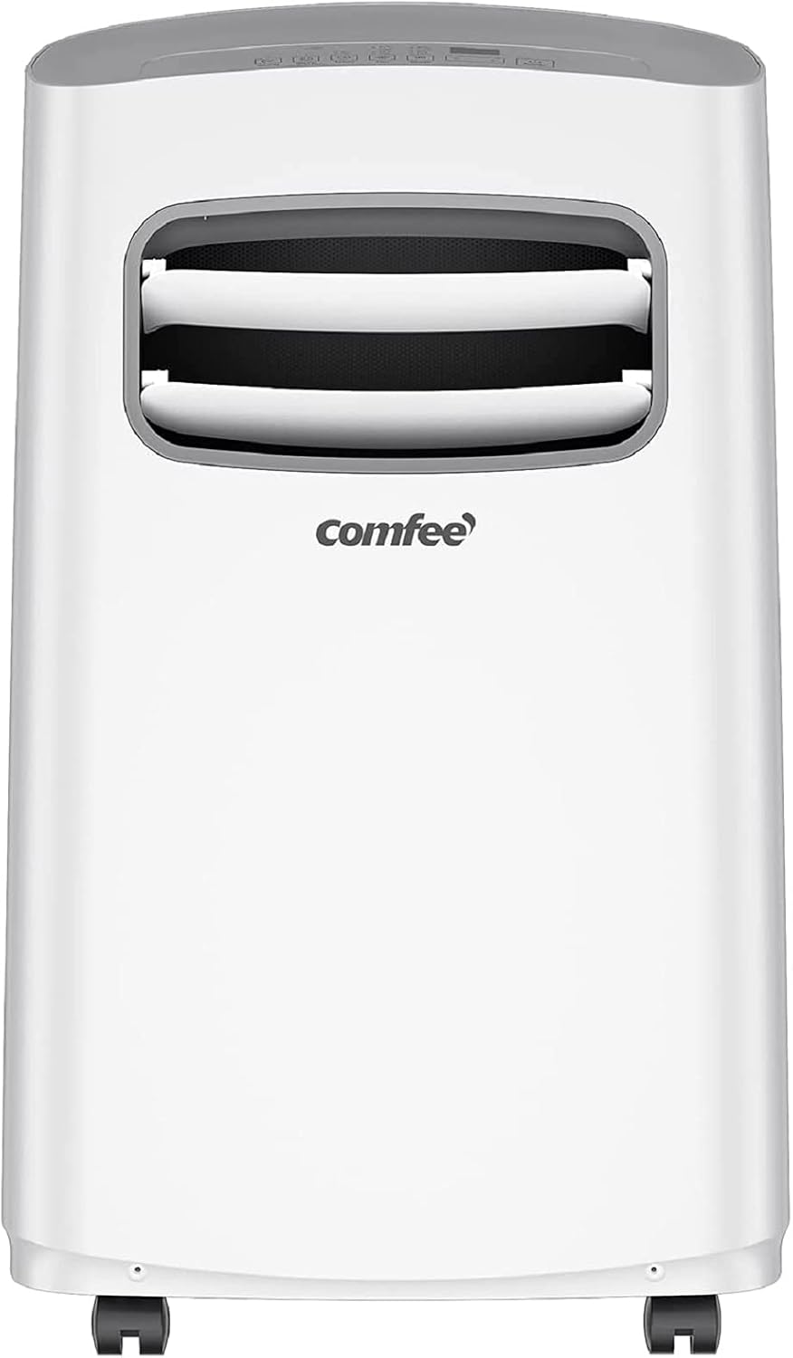 Comfee Mobiele Airco MPPH-09CRN7, 9000 BTU 2,6kW, Koelen&Ventileren&Ontvochtigen, Ruimtegrootte tot 88m³(33㎡), Mobiele Airconditioner met Afvoerslang