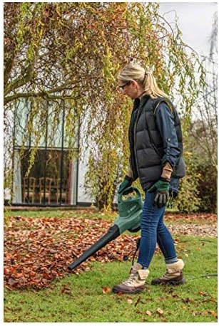 Bosch elektrische bladzuiger/-blazer UniversalGardenTidy 3000 (3000 W, opvangzak 50 l, traploze toerentalregeling, voor het blazen, zuigen en versnipperen van bladeren, in kartonnen verpakking)