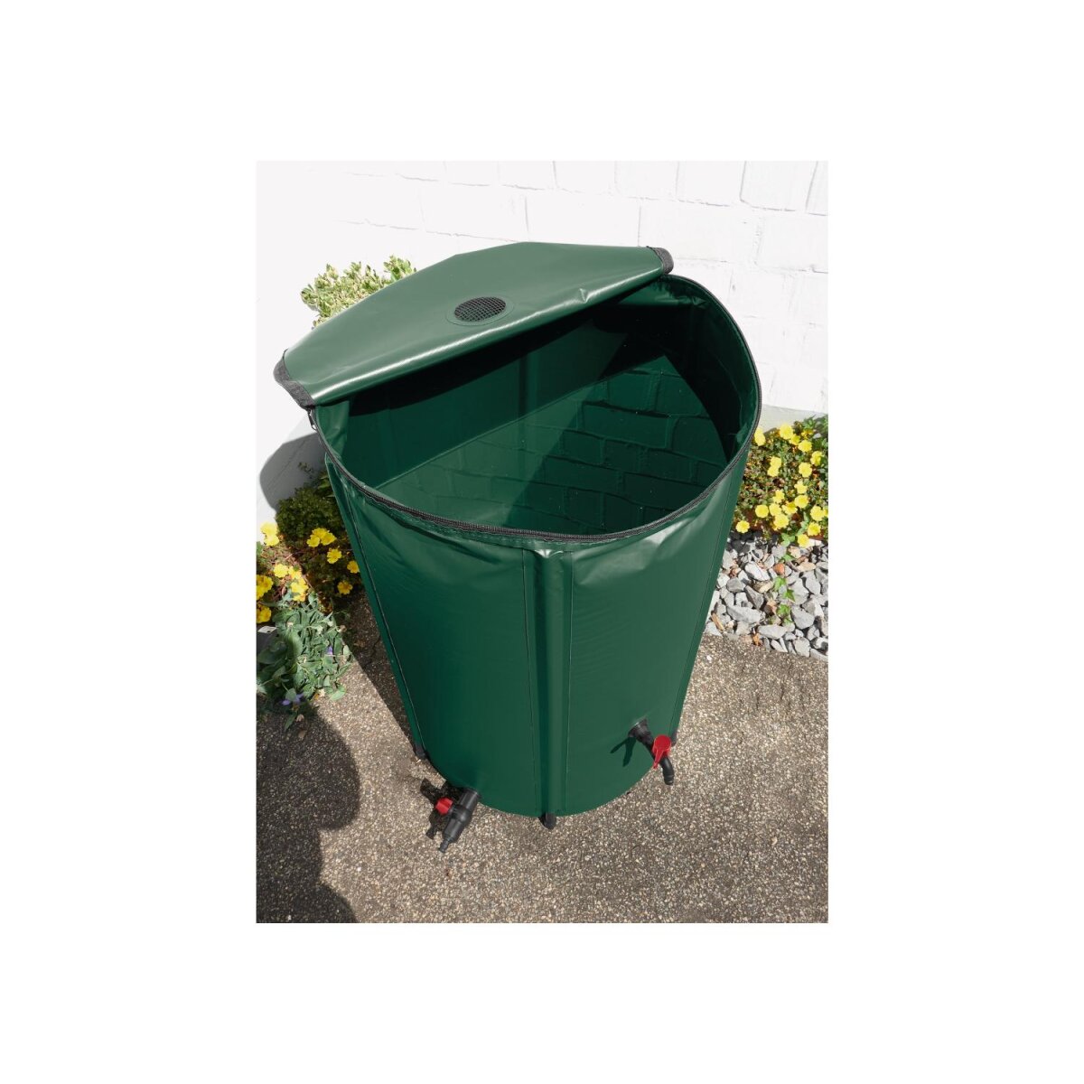 PARKSIDE® Opvouwbare regenton, van waterdicht en schimmelbestendig folie - B-keus als nieuw