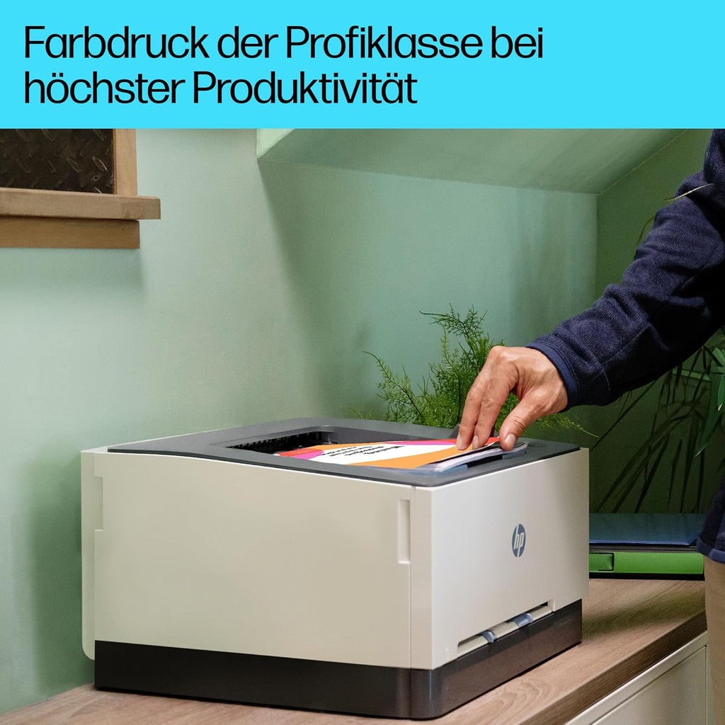 HP Color LaserJet Pro MFP 3302fdwg multifunctionele kleurenlaserprinter, fax, automatisch dubbelzijdig afdrukken, touchscreen, wifi, ethernet, USB, HP Wolf Pro Security