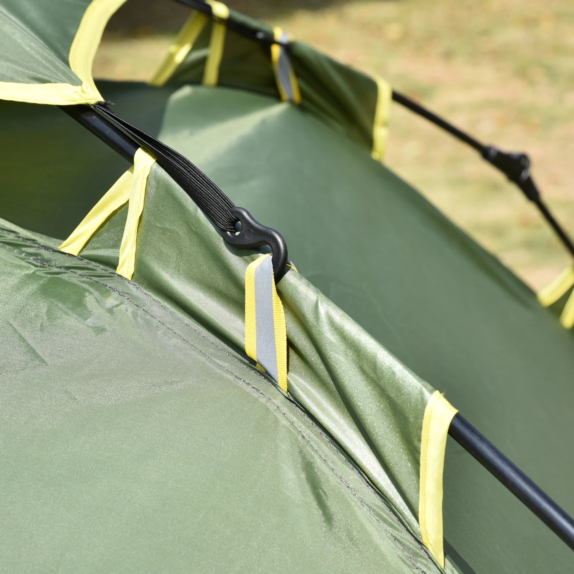 Outsunny Kampeertent 4-seizoenen Quick-Up Luifel Outdoor