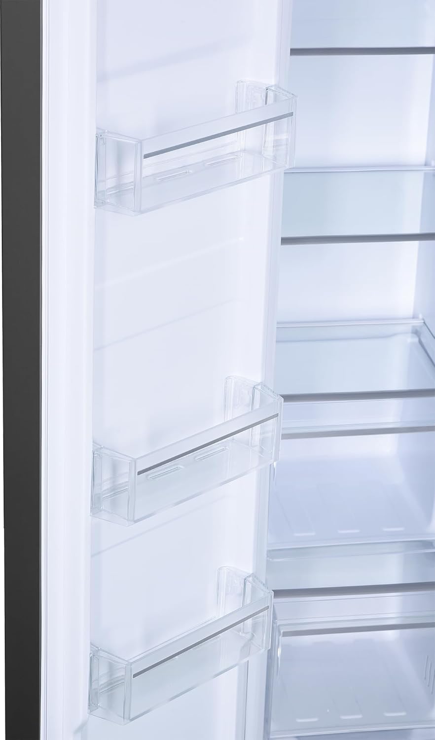 Beko GNO5322WDXPN Side-by-Side, Koelkast, Vriesvak, 532 l totaalvolume, 347 liter koelruimte, 185 liter vriesruimte, multifunctioneel display, NoFrost, waterdispenser, RVS