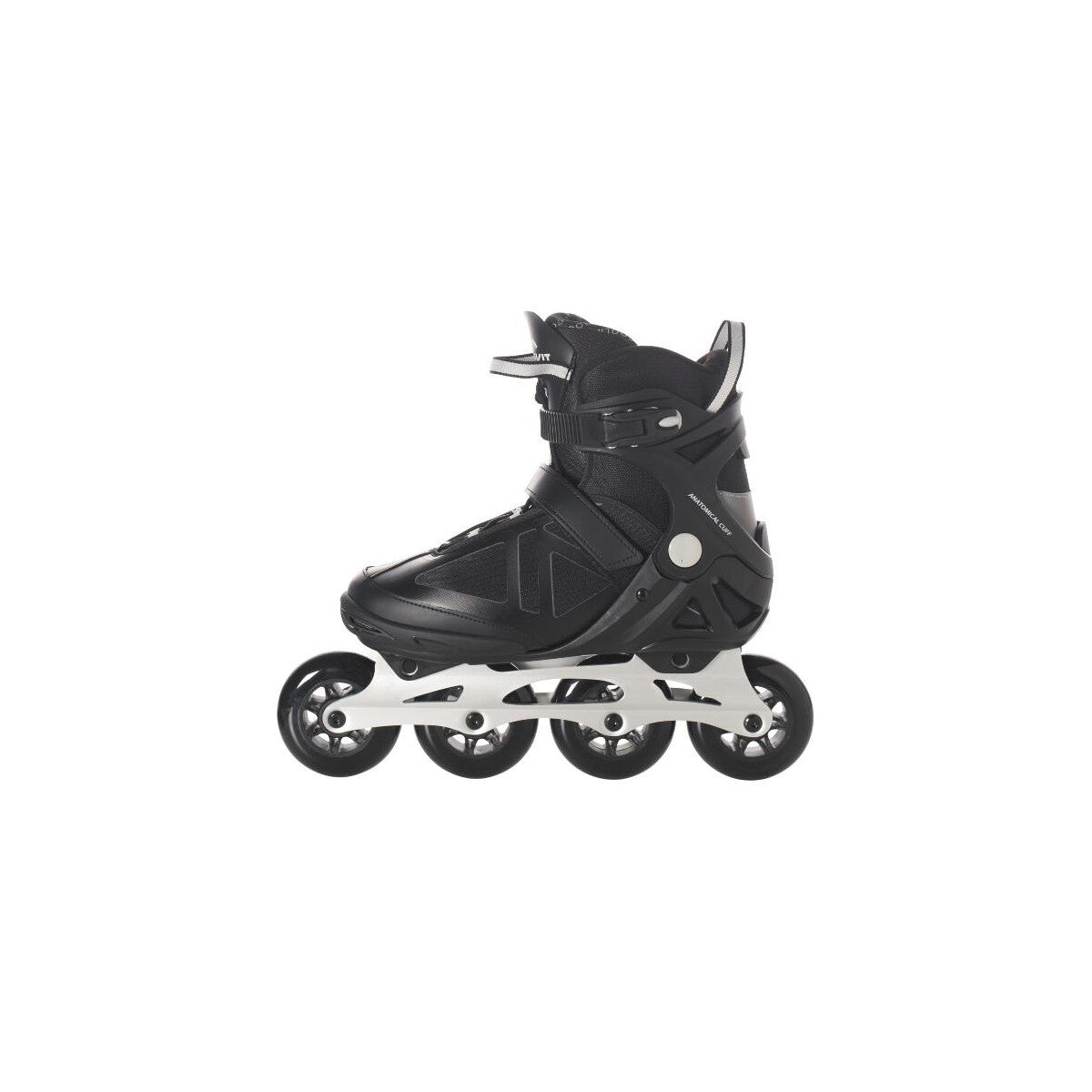 CRIVIT Dames Inlineskates, Softboot, 38, zwart - B-keus als nieuw