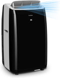 KLARSTEIN Grandbreeze Pro 14K – Mobiele airconditioner, luchtontvochtiger, ventilator, 3 snelheden, 14000 BTU/1,65 kW, ruimte: 42 tot 68 m², luchtstroom: 460 m³/u, CEE A – Wit airco