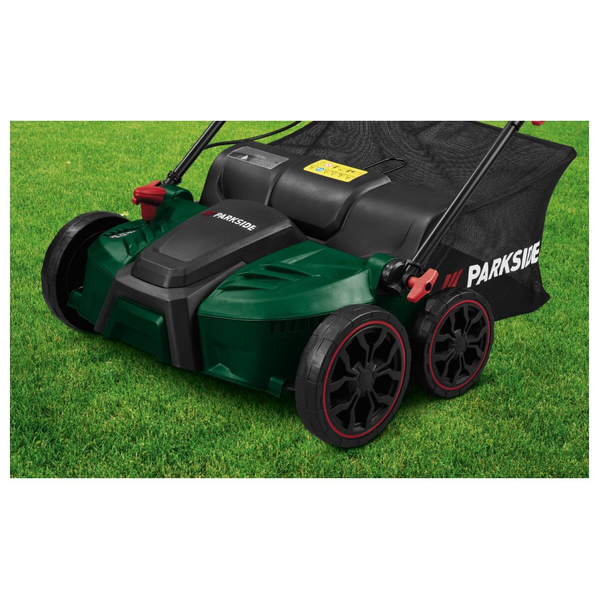 PARKSIDE® 2-in-1 elektrische verticuteermachine en beluchter »PELV 1800 A1«, met 4-traps diepte-instelling - B-keus zeer goed