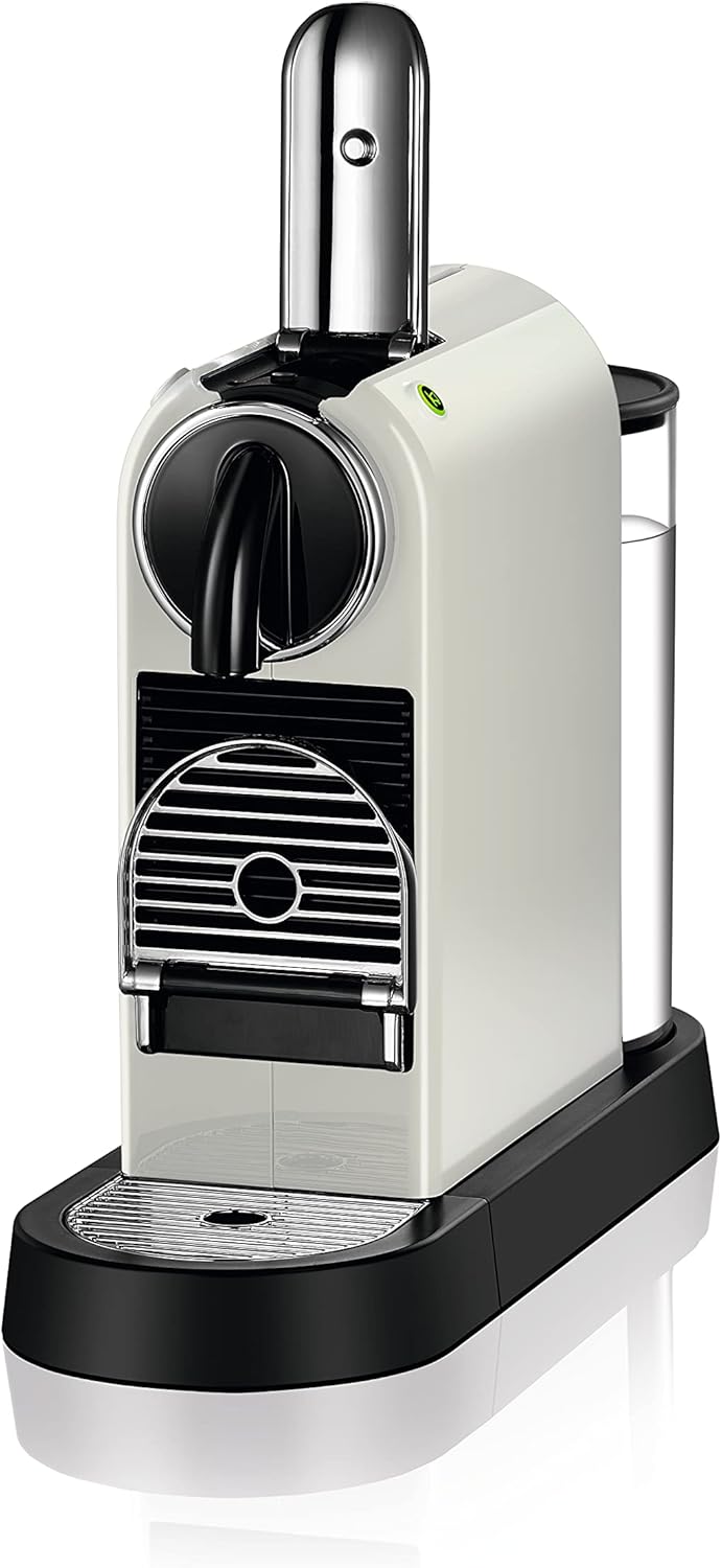 Nespresso De'Longhi EN267.BAE Citiz koffiezetapparaat met melkopschuimer, energiebesparende functie, 1710W, 1 liter, 37.2 x 21.8 x 27.7 cm, zwart