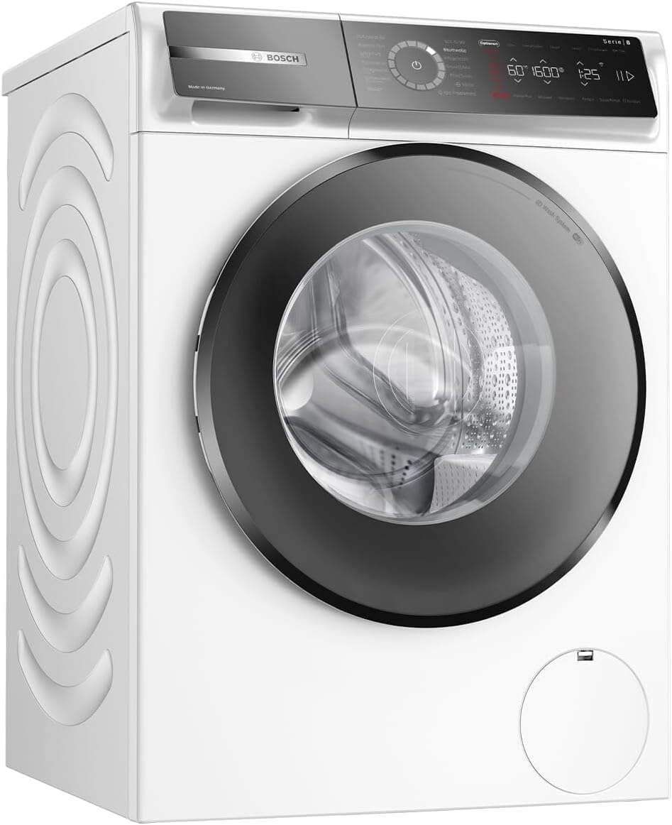 BOSCH WAN28127 Wasmachine Serie 4, voorlader met 8kg inhoud, 1400 tpm, Iron Assist, Active Water Plus, EcoSilence Drive, Speed Perfect, Wit, 60cm