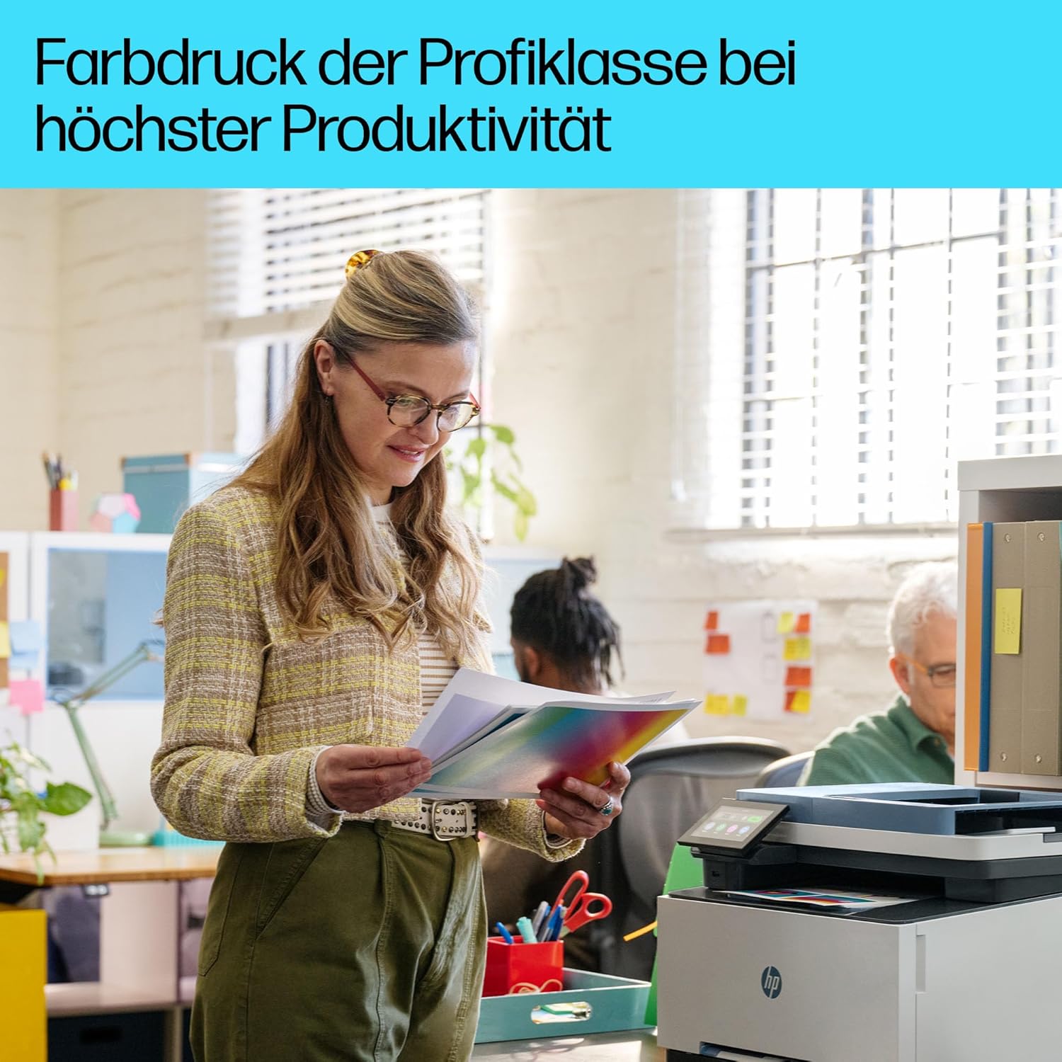 HP Color LaserJet Pro MFP 3302fdwg multifunctionele kleurenlaserprinter, fax, automatisch dubbelzijdig afdrukken, touchscreen, wifi, ethernet, USB, HP Wolf Pro Security